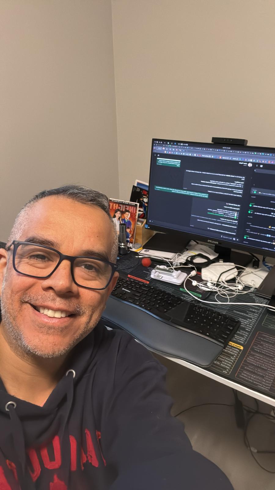 Jose preparing for Tech Connect 2026